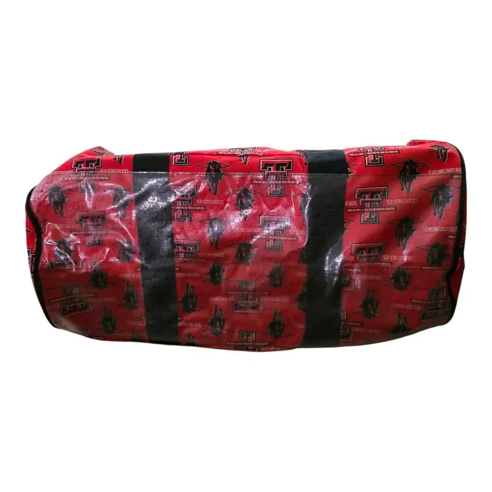 VTG Texas Tech Red Raiders Overnight Duffle Bag 90s NCAA College Broad Bay